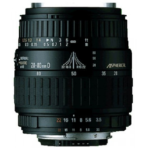 Sigma Autofokus-Zoom-Makro-Objektiv 28 80 mm/ 3,5 5,6 für Nikon-21