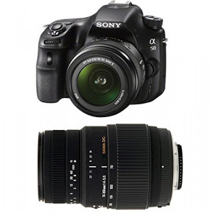 SONY Alpha 58 + 18-55 SAM + SIGMA 70-300 DG-21