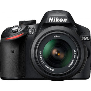 Nikon D3200 SLR-Digitalkamera (24 Megapixel, 7,4 cm (2,9 Zoll) Display, Live View, Full-HD) Double Zoom Kit inkl. AF-S DX 18-55 VR II und 55-200 VR Objektiv schwarz-21