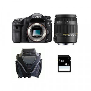 SONY Alpha 77 II + SIGMA 18-250 DC MACRO + Sac + Carte D 4 Go-22
