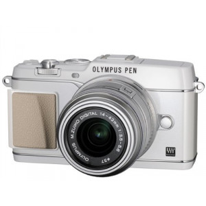 Olympus E-P5 Systemkamera inkl. 14-42mm Objektiv (16 Megapixel MOS-Sensor, True Pic VI Prozessor, 5-Achsen Bildstabilisator, Verschlusszeit 1/8000s, Full-HD) weiß-22