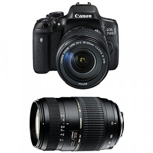 CANON EOS 750D + 18-135 IS STM + TAMRON 70-300 DI-22