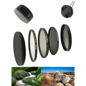 HAIDA Digital Slim Filter Komplettset Pro für 77mm Objektive Slim UV MC Pro II Slim Zirkular Polfilter Slim ND64 Neutral Graufilter + Bonus-22