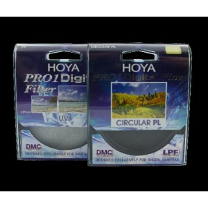 Hoya Pro 1 Digital Polfilter Circular + Pro 1 Digital UV Filter Set 52mm + Pro Lens Cap 52mm-21