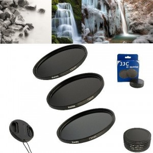 Neutral Graufilter Set bestehend aus ND4, ND8, ND64 Filtern 67mm inkl. Stack Cap Filtercontainer + Pro Lens Cap mit Innengriff-22