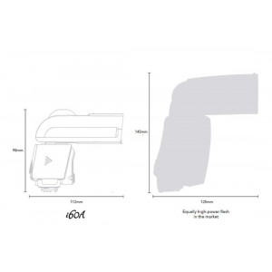 Nissin NI-HI60C Blitzgerät i60A für Anschluss Canon-22