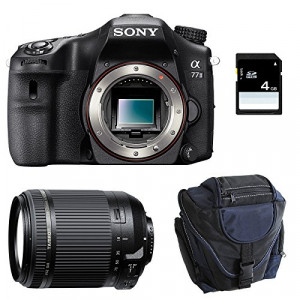 SONY ALPHA 77 II + TAMRON 18-200 + Sac + Carte SD 4Go-22