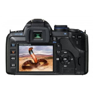 Olympus E-520 SLR-Digitalkamera (10 Megapixel, LifeView, Bildstabilisator) Kit inkl. 14-42mm and 40-150mm Objektive-22