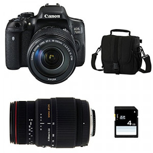 CANON EOS 750D + 18-135 IS STM + SIGMA 70-300 DG APO MACRO + Sac + Carte Sd 4 Go-22