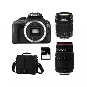 CANON EOS 100D + 18-135 IS STM + SIGMA 70-300 DG APO MACRO + Sac + Carte Sd 4 Go-22