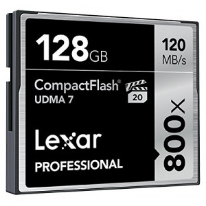 Lexar Professional 128GB 800x Speed 120MB/s CompactFlash Speicherkarte-22