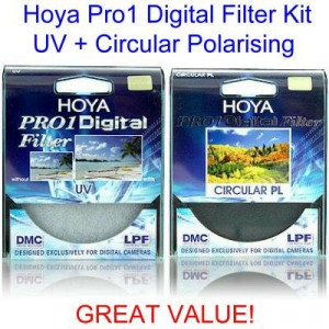Hoya 72mm Pro1 Digital Circular Polarising CPL and UV Multi-Coated Lens Filter Kit-21