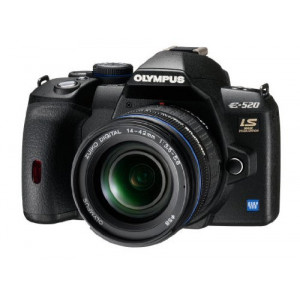 Olympus E-520 SLR-Digitalkamera (10 Megapixel, LifeView, Bildstabilisator) Gehäuse-22