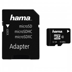 Hama 32GB microSDHC Speicherkarte (Class 4, Adapter Photo)-21