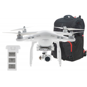 DJI Phantom 3 Advanced Quadrocopter mit Zusatzakku und Transport Rucksack-22