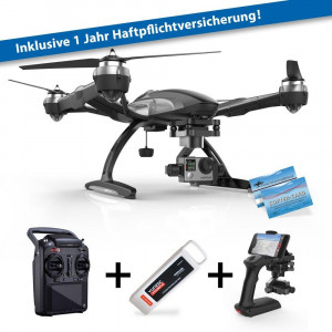 Yuneec Q500 Typhoon G für GoPro inkl. Haftpflichtversicherung ST10 Steuerung + Gimbal GB203 + Steadygrip G + Video Downlink-22