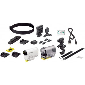 Sony HDR-AS100VB Bike Mount Kit Ultra-kompakter Camcorder (Full HD, Exmor R CMOS Sensor, lichtstarke Carl Zeiss Tessar Optik, Bildstabilisator, GPS, WiFi/NFC Funktion), weiss-22