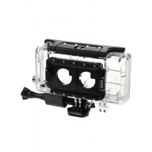 GoPro Gehäuse Dual HERO System (Standard, Skeleton-Hintertüren, 2 x gebogene + 2 x gerade Klebehalterungen, 3D Anaglyph-Brillen, USB-Kabel)-22