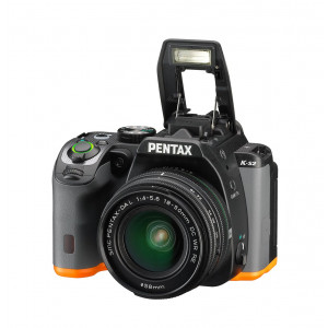 Pentax K-S2 Spiegelreflexkamera (20 Megapixel, 7,6 cm (3 Zoll) LCD-Display, Full-HD-Video, Wi-Fi, GPS, NFC, HDMI, USB 2.0) Kit inkl. 18-50mm WR-Objektiv schwarz/orange-22