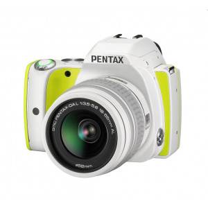 Pentax K-S1 SLR-Digitalkamera (20 Megapixel, 7,6 cm (3 Zoll) TFT Farb-LCD-Display, ultrakompaktes Gehäuse, Anti-Moiré-Funktion, Full-HD-Video, Wi-Fi, HDMI) Kit inkl. DAL 18-55 Objektiv lime pie-22