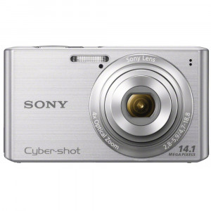 Sony DSC-W610S Cyber-shot Digital Kamera (14 Megapixel, 4x opt. Zoom, 6,7 cm (2,7 Zoll) LCD-Display, bildstabilisiert) Schwenkpanorama Aufnahme und iAUTO silber-22