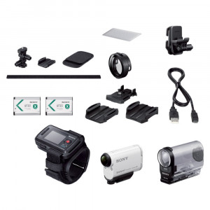 Sony HDR-AS200VT Full HD Actioncam Travel Kit (ZEISS Tessar Objektiv mit 170 Ultra-Weitwinkel, verbesserter optical Steadyshot, Vollständige Sensorauslesung ohne Pixel Binning, Stereo Mikrofon) weiß-22