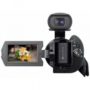 Sony NEX-VG10E HD Flash Camcorder (14 Megapixel, Full HD, 7,6cm (3,0 Zoll) Display) Kit schwarz inkl. 18-200mm Objektiv-22