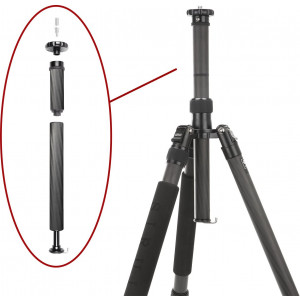 SIRUI N-2204X+K20X Ein/Dreibeinstativ Carbon mit Kopf K-20X-22