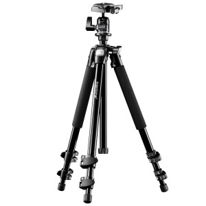 Mantona Scout Stativ Set (142 cm Premium, inkl. zweiter Schnellwechselplatte und Premium Stativtasche, 63cm)-22