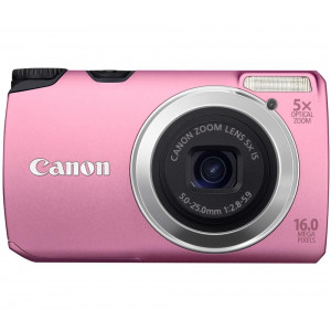 Canon PowerShot A3300 IS Digitalkamera (16 Megapixel, 5-fach opt, Zoom, 7,6 cm (3 Zoll) Display, bildstabilisiert) pink-22