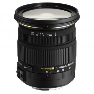 Sigma 17-50 mm F2,8 EX DC HSM-Objektiv (77 mm Filtergewinde) für Sony Objektivbajonett-22