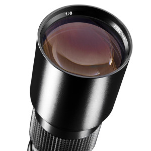 Walimex 500mm 1:8,0 DSLR-Objektiv (Filtergewinde 67mm, Teleobjektiv, Linsenobjektiv) für Olympus Four Thirds Bajonett schwarz-22