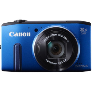 Canon PowerShot SX 270 HS Digitalkamera (12 Megapixel, 20-fach opt. Zoom, 7,6 cm (3 Zoll) LCD-Display, bildstabilisiert) blau-22