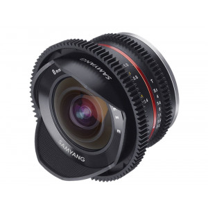 SAMYANG 14008T3.1SE T3.1 Cine UMC FISH-EYE II Objektiv für Anschluss Sony E-Mount (8mm)-22