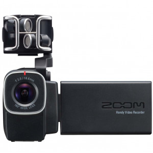 Zoom Q8 Handy Audio Video Rekorder Camcorder Kamera + KEEPDRUM Kopfhörer-22