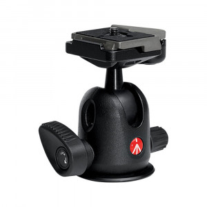 Manfrotto 496RC2 Kugelkopf Compact (420g, max. 6kg Tragekraft, 10cm Arbeitshöhe) inkl. 200PL Schnellwechselplatte-22