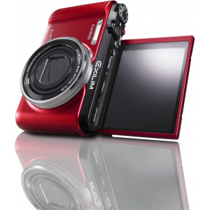 Casio Exilim EX-ZR1000 Digitalkamera (16,1 Megapixel, 7,6 cm (3 Zoll) Schwenkdisplay, 25-fach Multi SR Zoom, HS-Nachtaufnahme ISO 25.600, HDR) rot-22