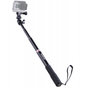 Smatree SmaPole Q1 Erweiterbar Selfie Stick / Einbeinstativ mit Stativ + Schraube für GoPro Hero, Hero 4/3+/3/2/1 hd und Kompaktkameras mit 1/4" Gewindebohrung-22