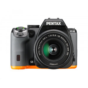 Pentax K-S2 Spiegelreflexkamera (20 Megapixel, 7,6 cm (3 Zoll) LCD-Display, Full-HD-Video, Wi-Fi, GPS, NFC, HDMI, USB 2.0) Double-Zoom-Kit inkl. 18-50mm und 50-200mm WR-Objektiv schwarz/orange-22