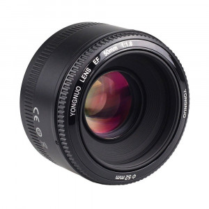 YONGNUO YN50mm F1.8 Objektiv mit Canon EF Bajonett kompatibel mit wie Canon350D/450D/500D/600D/650D/700D/60D/5D Mark II 5D Mark III-22