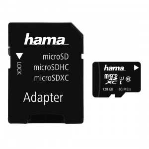 Hama microSDXC Karte (128GB, Class 10, UHS-I, 80MB/s, inkl. SD Adapter für Mobile)-22