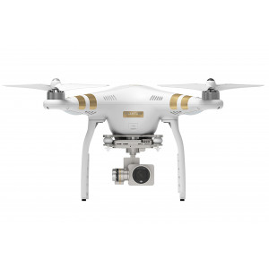 DJI Phantom 3 Professional UAV Aerial Quadrocopter Drohne mit Integrierter 4K Kamera und Gimbal zur Bildstabilisierung Weiß/Gold-22