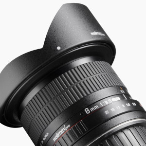 Walimex Pro 8 mm 1:3,5 CSC Fish-Eye II Objektiv für Nikon 1 Objektivbajonett schwarz-22