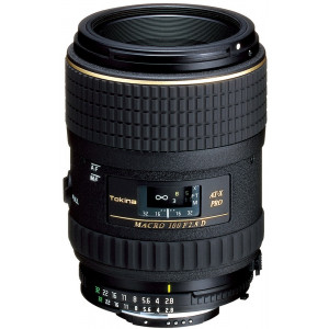 Tokina AT-X M100/2.8 Pro D Makro-Objektiv (55 mm Filtergewinde, Abbildungsmaßstab 1:1) für Nikon Objektivbajonett-22