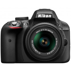 Nikon D3300 SLR-Digitalkamera Kit (24 Megapixel, 7,6 cm (3 Zoll) TFT-LCD-Display, Live View, Full-HD) inkl. AF-S DX 18-55 VR II Objektiv schwarz-22