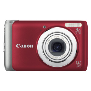 Canon PowerShot A3100 IS Digitalkamera (12 Megapixel, 4-fach opt. Zoom, 6,7 cm (2.7 Zoll) Display) rot-22