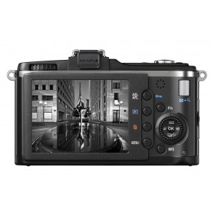 Olympus PEN E-P2 Systemkamera (12,3 Megapixel, 7,6 cm Display, Bildstabilisator) Gehäuse schwarz-22