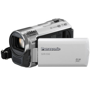 Panasonic SDR-S50EG-W Camcorder (SD Kartenslots, 78-fach optisher Zoom, 6.9 cm Display, Bildstabilisator, USB 2.0) weiß-22