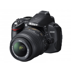 Nikon D3000 SLR-Digitalkamera (10 Megapixel) Kit inkl. 18-55mm 1:3,5-5,6G VR Objektiv (bildstab.)-22