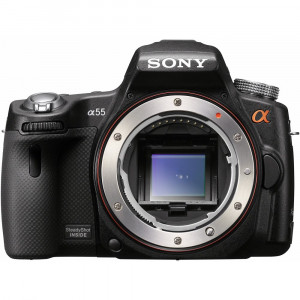 Sony SLT-A55V SLT-Digitalkamera (16 Megapixel, Live View, Full HD, 3D Sweep Panorama) Gehäuse-22